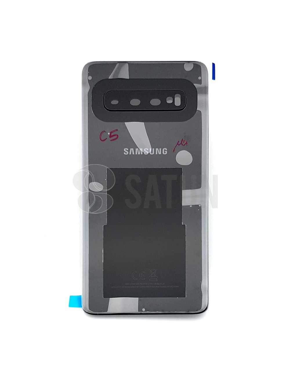 Tapa de batería Samsung Galaxy S10 negro