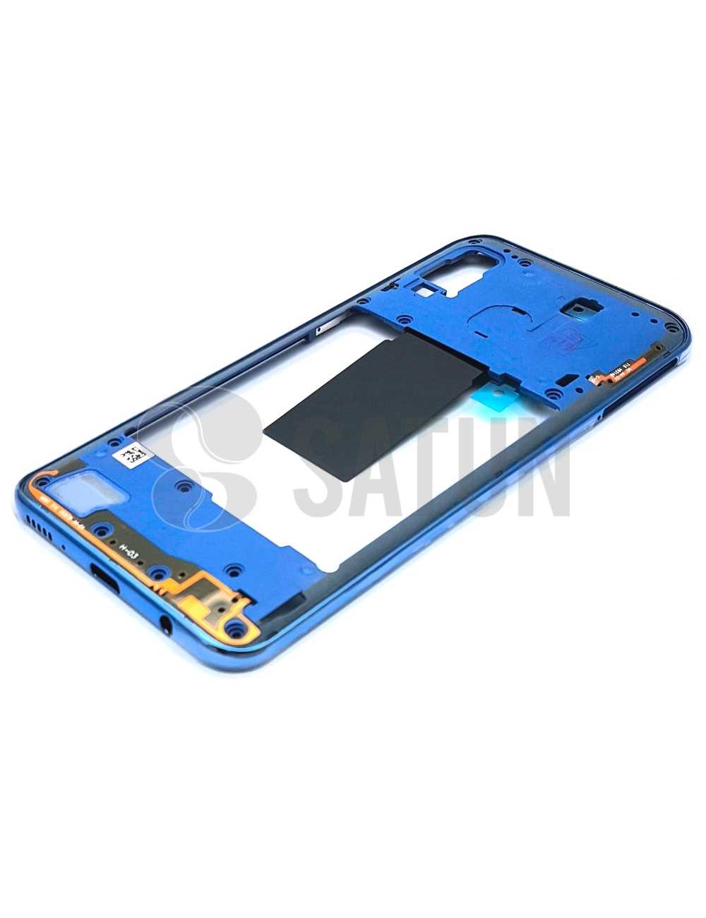 Carcasa intermedia Samsung Galaxy A40 azul