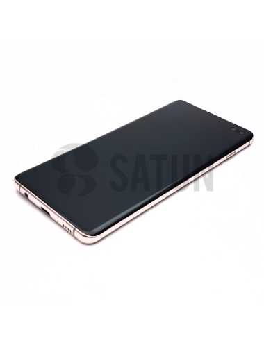 Bandeja dual SIM Samsung Galaxy S10 Plus blanco