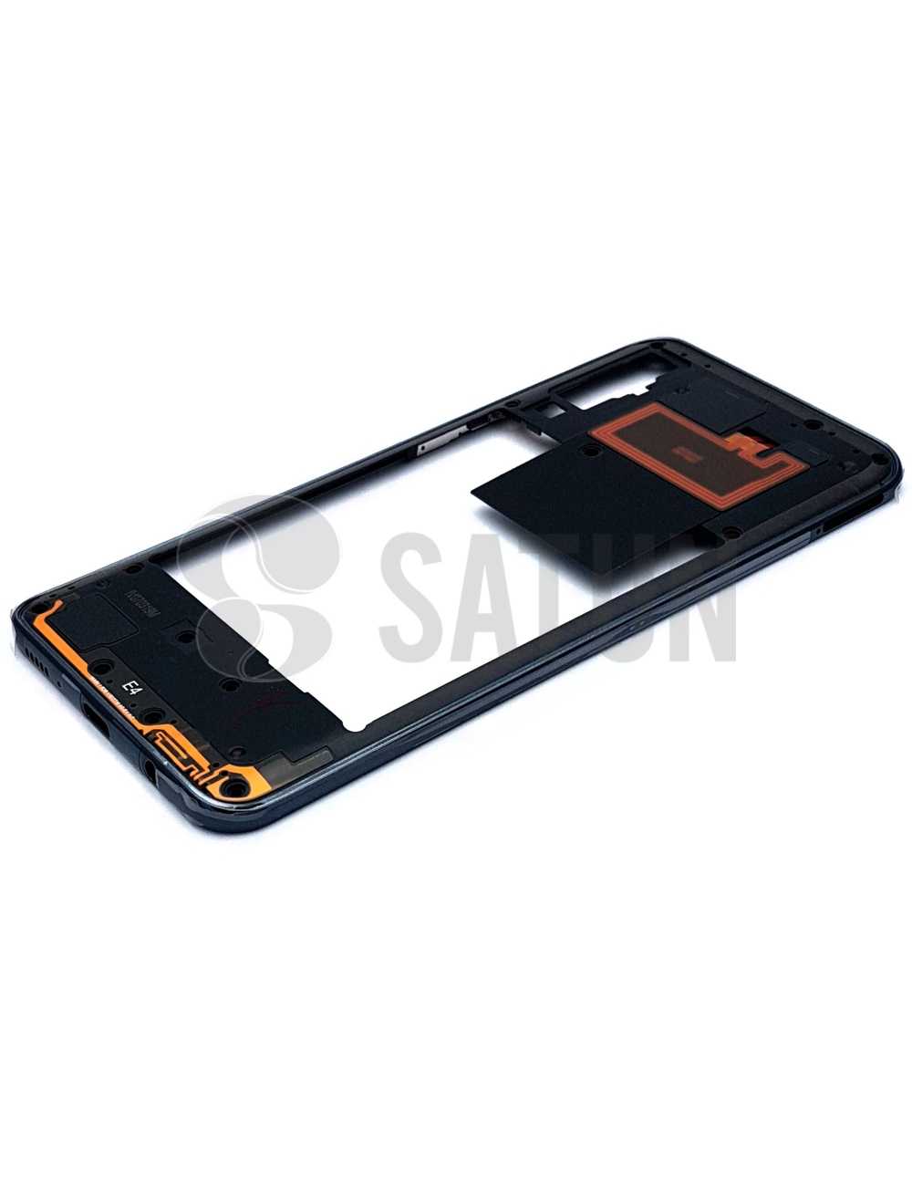 Carcasa intermedia Samsung Galaxy A50 negro