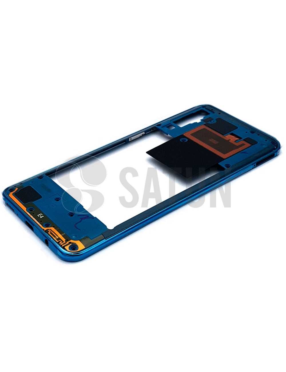 Carcasa intermedia Samsung Galaxy A50 azul