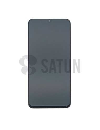 Carcasa intermedia Samsung Galaxy A70 negro