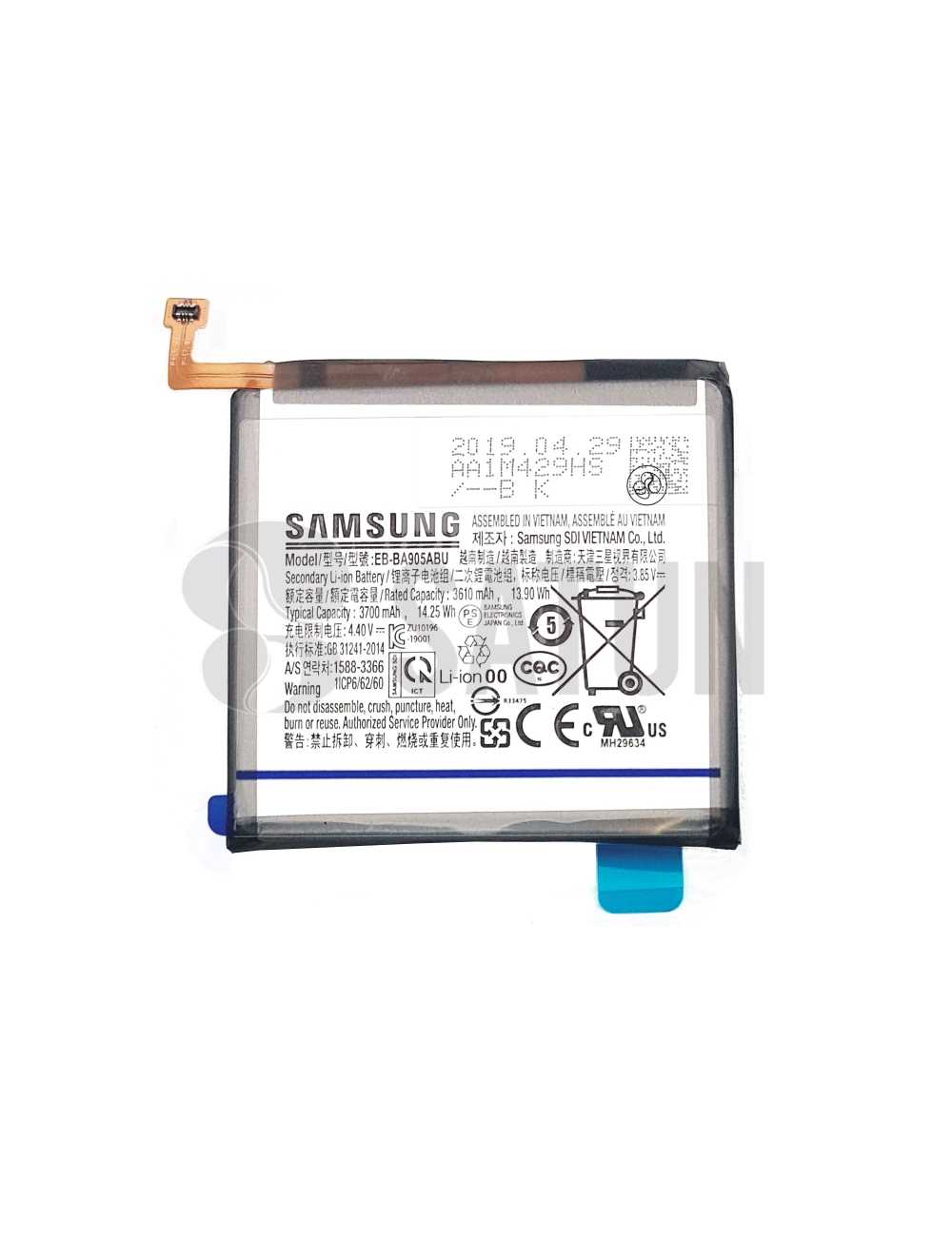 Batería con adhesivo Samsung Galaxy A80