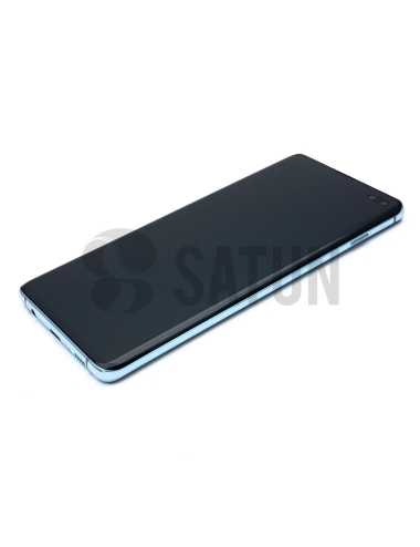 Pantalla Samsung Galaxy S10 plus azul