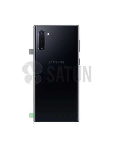 Tapa de batería Samsung Galaxy Note 10 negro front. GH82-20528A