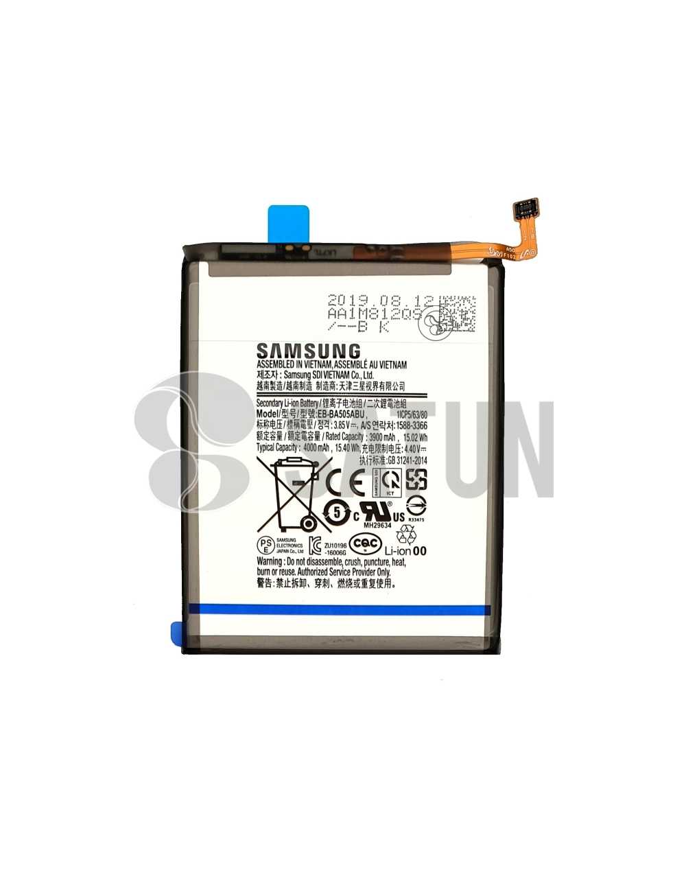 Batería con adhesivo Samsung Galaxy A30s