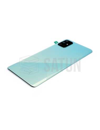 Carcasa intermedia Samsung Galaxy A71 negro