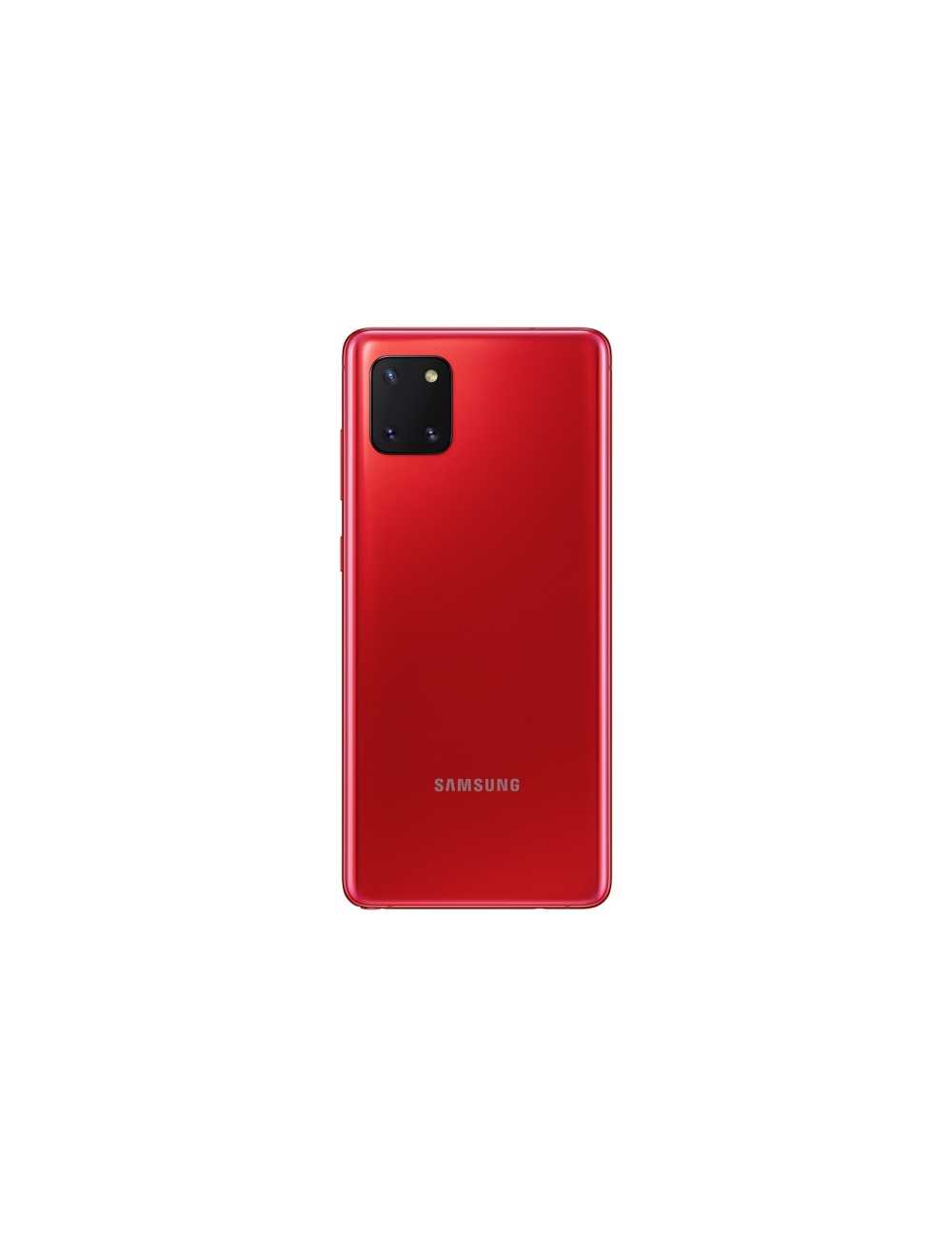 Tapa de batería Samsung Galaxy Note 10 Lite rojo