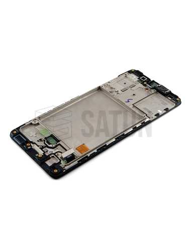 Carcasa intermedia Samsung Galaxy A41 blanco