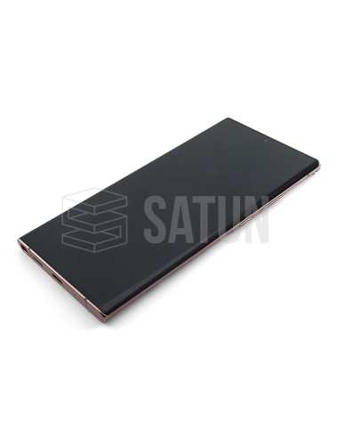 Tapa de batería Samsung Galaxy Note 20 Ultra negro