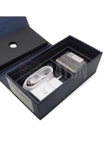 Caja original con cargador, cable y auriculares Samsung Galaxy S7
