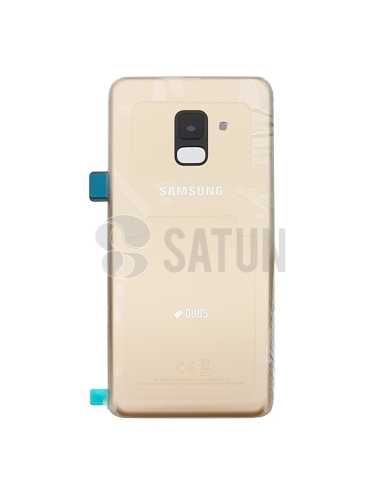 Carcasa intermedia Samsung Galaxy A8 oro