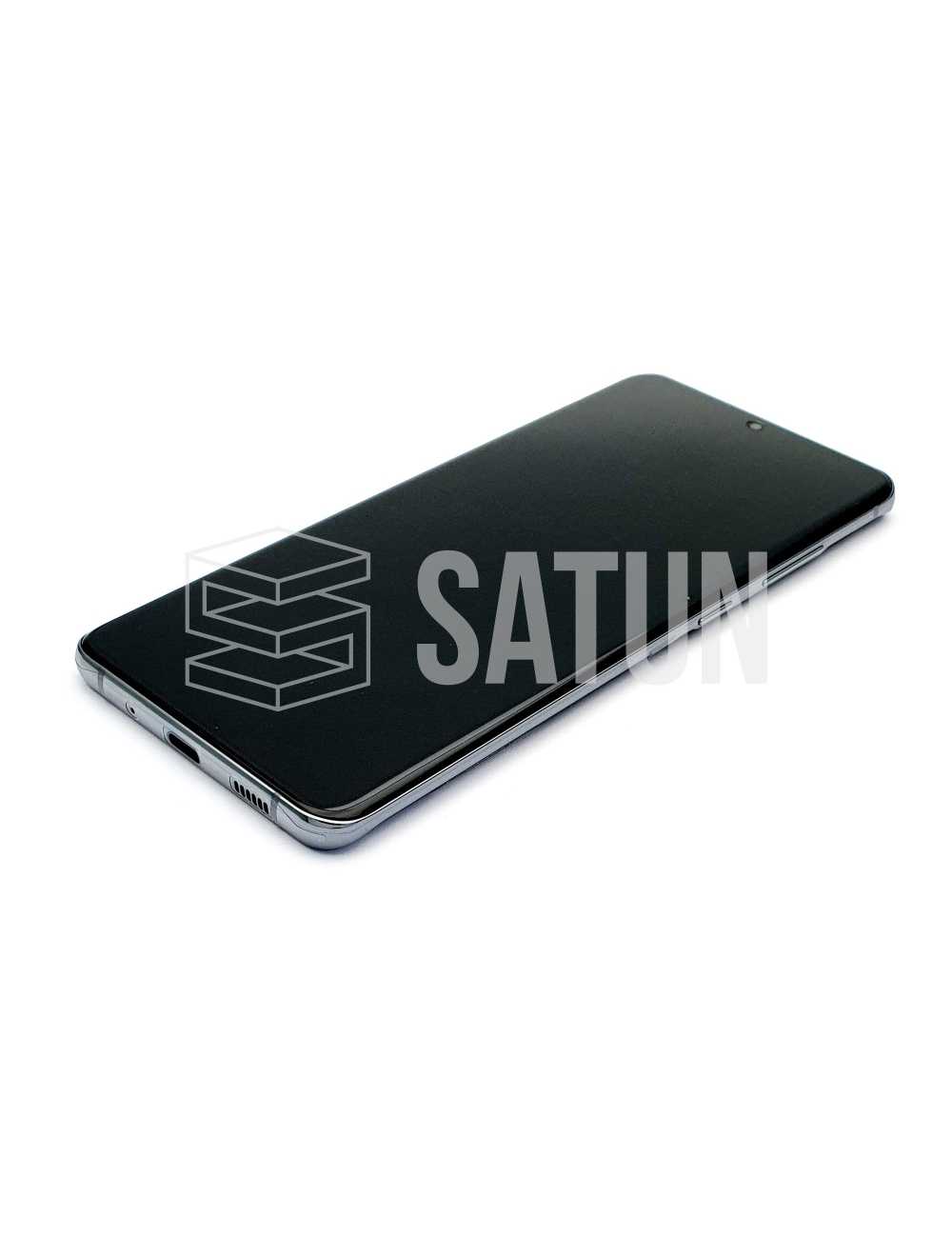 Pantalla Samsung Galaxy S20 Ultra 5G Negro (Sin cámara frontal)