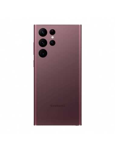 Tapa de batería Samsung Galaxy S22 Ultra Borgoña