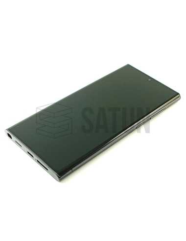 Carcasa intermedia Samsung Galaxy S22 Ultra Negro