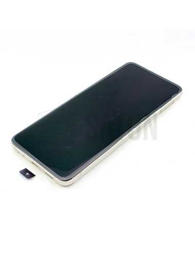 GH82-27243B y GH82-27244B.
Pantalla Samsung Galaxy Z Flip 3 5G crema.