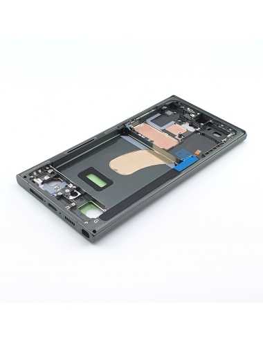 Carcasa intermedia para Samsung Galaxy S23 Ultra Negro