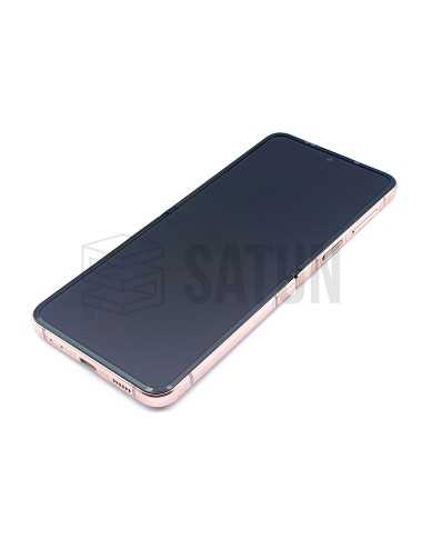 Tapa con pantalla externa Samsung Galaxy Z Flip4 5G Pink Gold